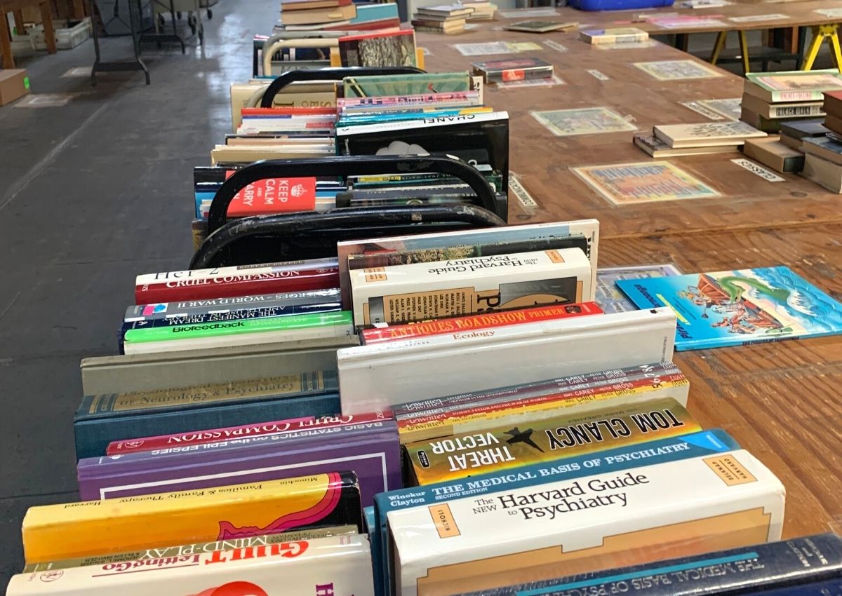 Friends of the Library book donation